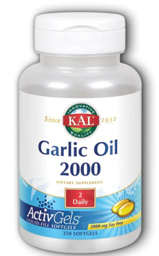 Garlic Oil 2000 (Чесночное масло) 2000 мг 250 капсул (KAL) Garlic Oil 2000 (Чесночное масло) 2000 мг 250 капсул (KAL)