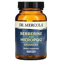 Berberine and MicroPPQ (микроPQQ и берберин с улучшенной рецептурой) 30 капсул (Dr. Mercola)