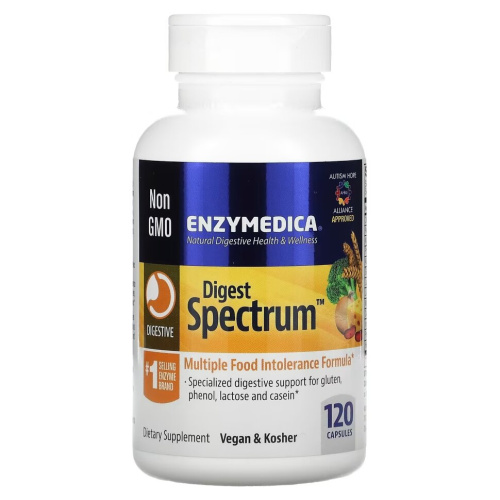 Digest Spectrum 120 капсул (Enzymedica) СРОК ГОДНОСТИ 12/2024