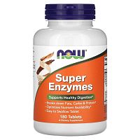 Super Enzymes (Суперферменты) 180 таблеток (NOW)