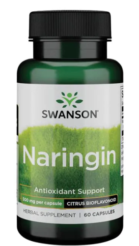 Naringin (Нарингин - Цитрусовый биофлавоноид) 500 мг 60 капсул (Swanson)