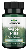 Water Pills (Способствует балансу жидкости) 120 таблеток (Swanson) СРОК ГОДНОСТИ 11/2024