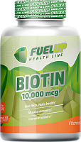 Biotin (Биотин) 10000 мкг 60 капсул (Fuelup) СРОК ГОДНОСТИ 09/2024