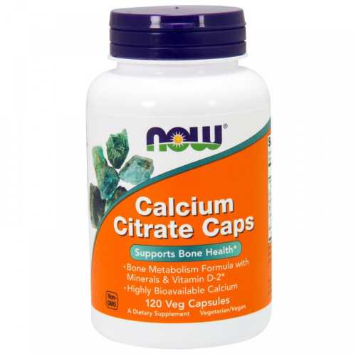 Calcium Citrate Caps (Цитрат Кальция) 120 капсул (NOW) Calcium Citrate Caps (Цитрат Кальция) 120 капсул (NOW)