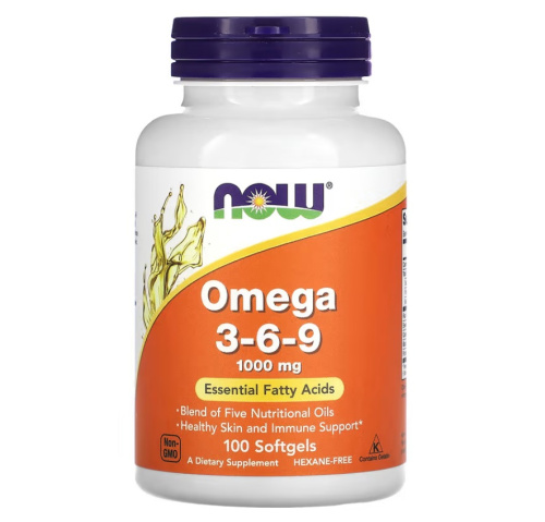 Omega-3-6-9 1000 мг 100 softgels (NOW) Omega-3-6-9 1000 мг 100 softgels (NOW)