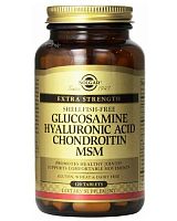 Glucosamine Hyaluronic Acid Chondroitin MSM 120 табл (Solgar)