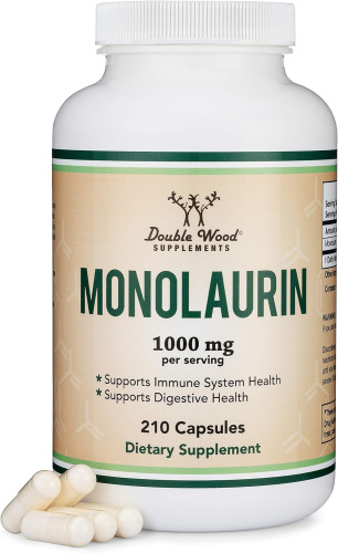 Monolaurin (Монолаурин) 1000 мг 210 капсул (Double Wood) Monolaurin (Монолаурин) 1000 мг 210 капсул (Double Wood)