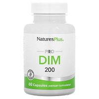 Pro Dim (дииндолилметан) 200 60 капсул (NaturesPlus)