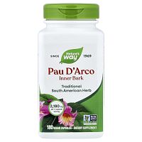 PAU D'ARCO (Флоэма муравьиного дерева) 1090 мг 180 капсул (Nature's Way)
