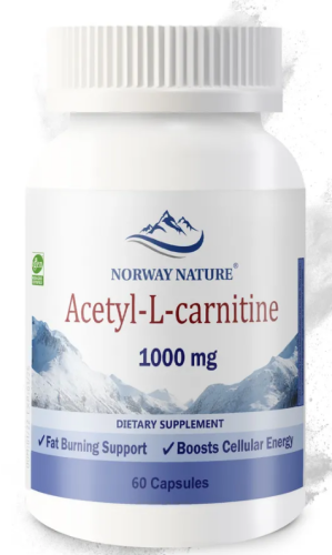 Acetyl L-carnitine 1000 мг 60 капсул (Norway Nature) Acetyl L-carnitine 1000 мг 60 капсул (Norway Nature)