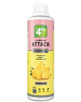 L-Carnitine + Guarana ATTACK 3600 мг 500 мл (4Me Nutrition)