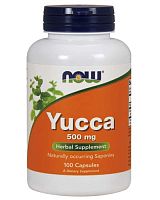 Yucca 500 мг 100 капсул (NOW)