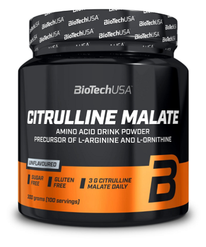 Citrulline Malate 300 гр unflavoured (BioTech) Citrulline Malate 300 гр unflavoured (BioTech)