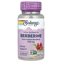 Berberine (Берберин) 500 мг 60 вег капсул (Solaray)
