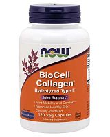 BioCell Collagen Hydrolyzed Type II 120 капс (NOW)