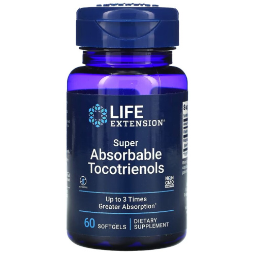 Super Absorbable Tocotrienols 60 капсул (Life Extension)