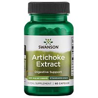 Artichoke Extract Standartized (Экстракт Артишока) 250 мг 60 капсул (Swanson)