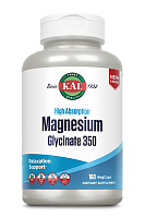 Magnesium Glycinate (Глицинат Магния) 350 160 капсул (KAL)