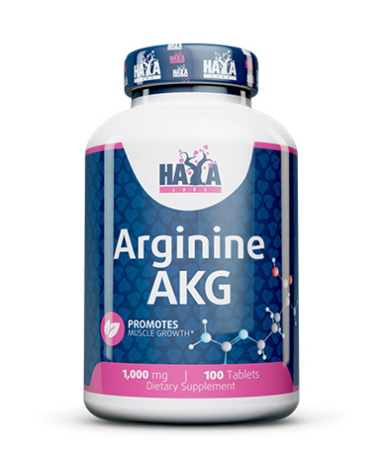 Arginine AKG (Аргинин АКГ) 1000 мг 100 таблеток (Haya Labs) Arginine AKG (Аргинин АКГ) 1000 мг 100 таблеток (Haya Labs)