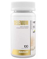 Selenium 150 мкг 100 капс (Maxler) СРОК ГОДНОСТИ 08/2024