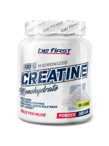 Creatine Micronized Powder 300 гр без ароматизаторов (Be First)
