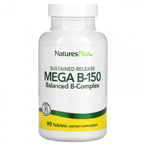Mega B-150 Complex Sustained Release 90 таблеток (NaturesPlus) Mega B-150 Complex Sustained Release 90 таблеток (NaturesPlus)
