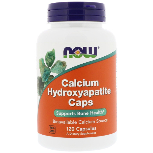 Calcium Hydroxyapatite (Кальций гидроксиапатит) 120 капсул (NOW) Calcium Hydroxyapatite (Кальций гидроксиапатит) 120 капсул (NOW)