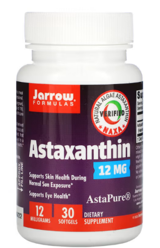 Astaxanthin (Астаксантин) 12 мг 30 мягких таблеток (Jarrow Formulas) Astaxanthin (Астаксантин) 12 мг 30 мягких таблеток (Jarrow Formulas)