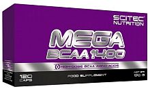 Mega BCAA 1400 120 капс (Scitec Nutrition)
