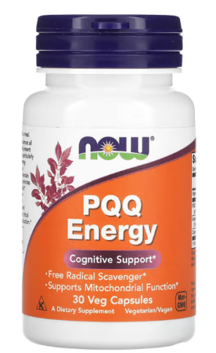 PQQ Energy (пирролохинолинхинон) 30 растительных капсул (NOW) PQQ Energy (пирролохинолинхинон) 30 растительных капсул (NOW)