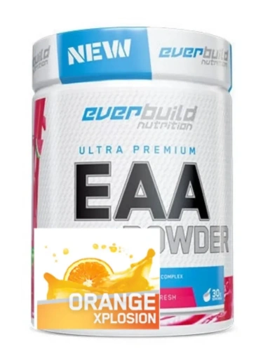 EAA Powder (Аминокислоты) 360 гр (EVERBUILD) апельсин EAA Powder (Аминокислоты) 360 гр (EVERBUILD) апельсин