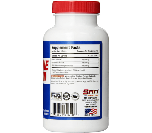Glucosamine Chondroitin MSM 90 табл (SAN) фото 2