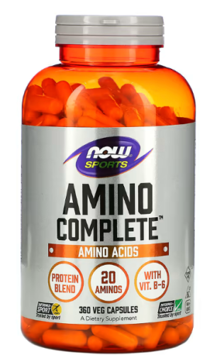 Amino Complete (Аминокислотный комплекс) 360 вег капсул (NOW) Amino Complete (Аминокислотный комплекс) 360 вег капсул (NOW)