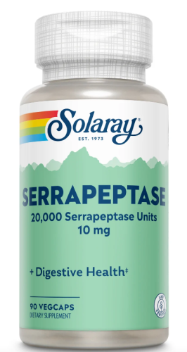 Serrapeptase (Серрапептаза) 10 мг 90 капсул (Solaray)