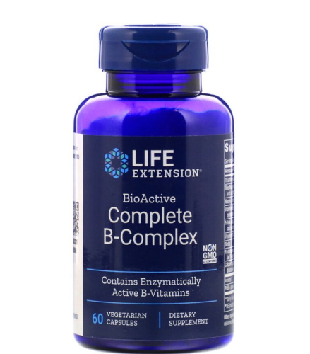 BioActive Complete B-Complex 60 капсул (Life Extension) BioActive Complete B-Complex 60 капсул (Life Extension)