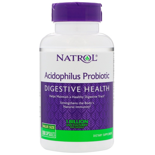 Acidophilus 100 мг 150 капс (Natrol) Acidophilus 100 мг 150 капс (Natrol)