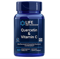 Quercetin & Vitamin C 60 таблеток (Life Extension)
