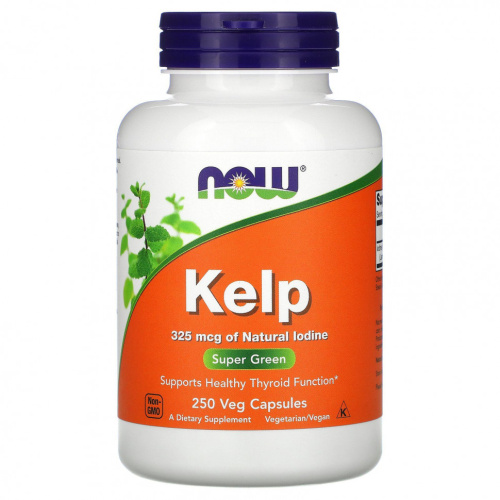 Kelp (келп) 250 вег капсул (NOW)