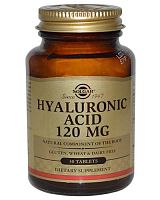 Hyaluronic Acid 120 мг 30 табл (Solgar)
