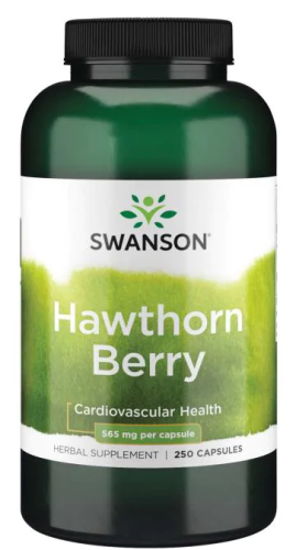 Hawthorn Berry (Ягоды боярышника) 565 мг 250 капсул (Swanson) Hawthorn Berry (Ягоды боярышника) 565 мг 250 капсул (Swanson)