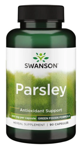 Parsley (Петрушка) 650 мг 90 капсул (Swanson) Parsley (Петрушка) 650 мг 90 капсул (Swanson)