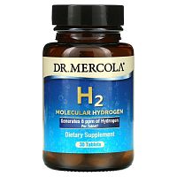 H2 Molecular Hydrogen (Молекулярный водород H2) 30 таблеток (Dr. Mercola)