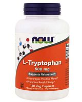L-Tryptophan 500 мг 120 капс (NOW)