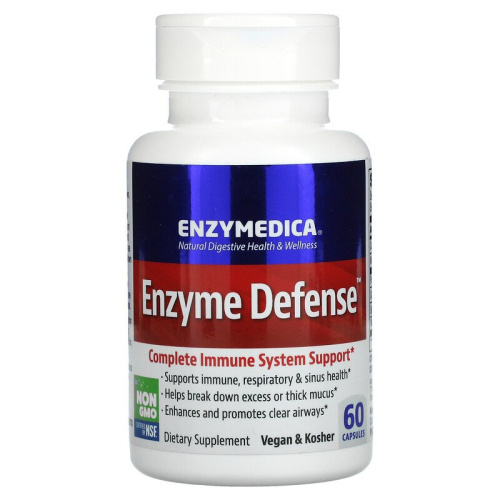 Enzyme Defense (Комплекс иммунной защиты) 60 капсул (Enzymedica) Enzyme Defense (Комплекс иммунной защиты) 60 капсул (Enzymedica)