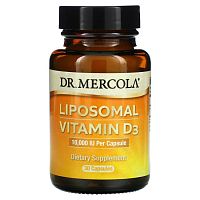 Liposomal Vitamin D3 (липосомальный витамин D3) 10000 МЕ 30 капсул (Dr. Mercola)