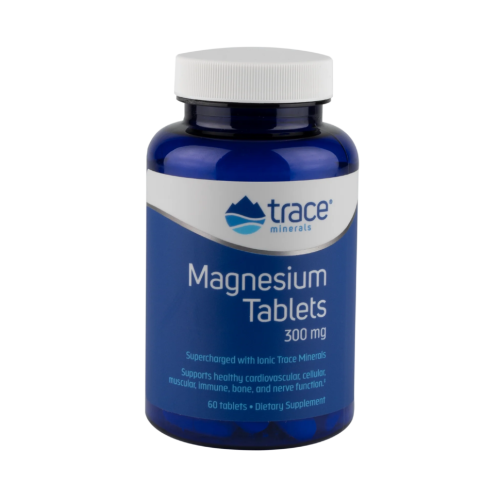 Magnesium Tablets 300 мг 60 таблеток (Trace Minerals) Magnesium Tablets 300 мг 60 таблеток (Trace Minerals)