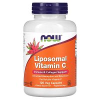 Liposomal Vitamin C (Липосомальный витамин) 500 мг 120 капсул (NOW)