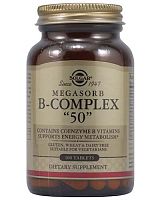 Megasorb B-Complex 50 100 табл (Solgar)
