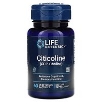Cognizin капсулы с CDP-холином 250 мг 60 капсул (Life Extension)