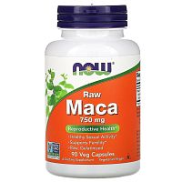 MACA 750 мг 90 капсул (NOW)